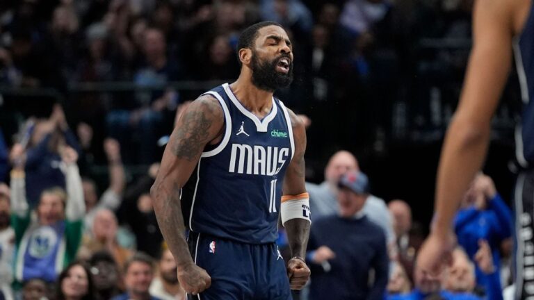 Kyrie Irving delivers for Mavs fans amid tumultuous month