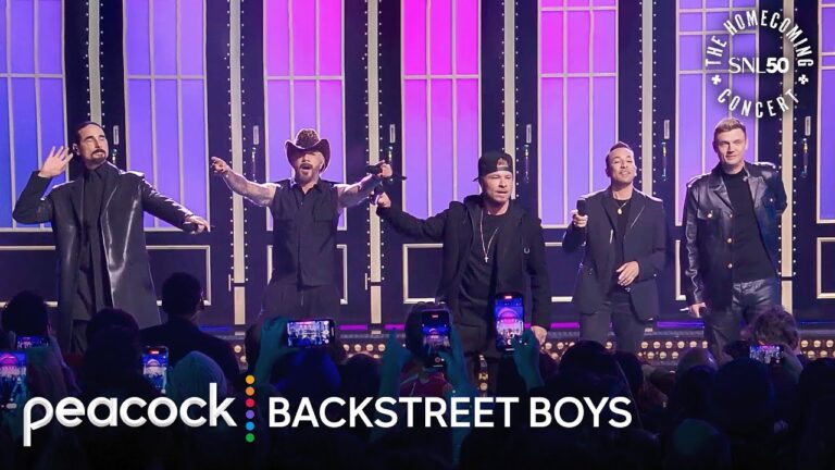 Backstreet Boys: I Want It That Way (Live) | SNL50: The Homecoming Concert