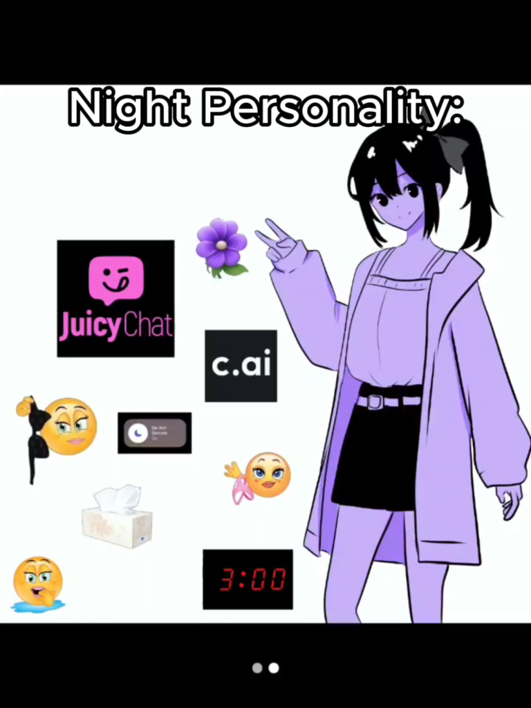 @motoko.lura night personality for my JuicyChat bot . Check JuicyChat! Bink in m…