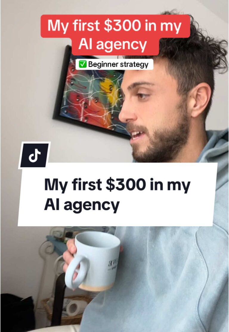 @nategoldmanai My first 0 in my AI agency – as a complete beginner  #ai #aiau…