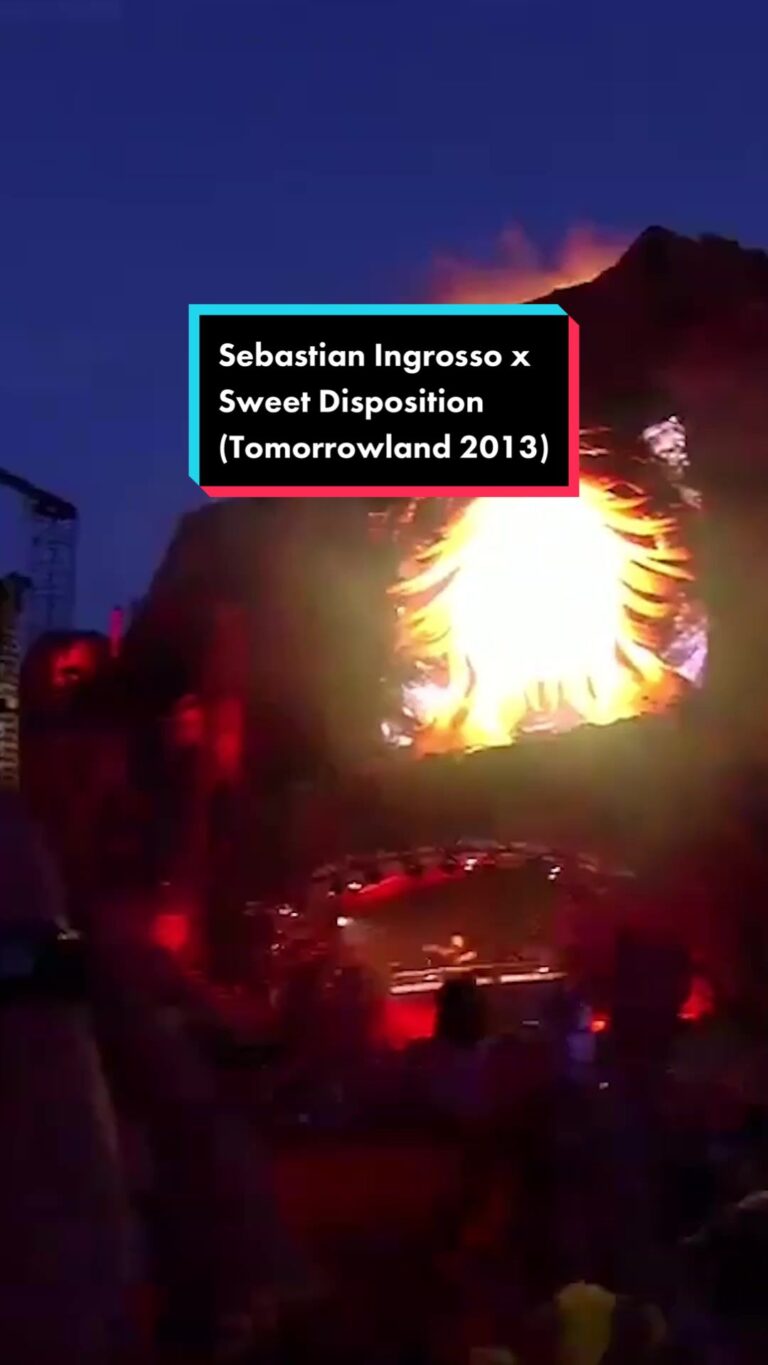 @thetempertrap Sebastian Ingrosso playing ‘Sweet Disposition’ at Tomorrowland in…