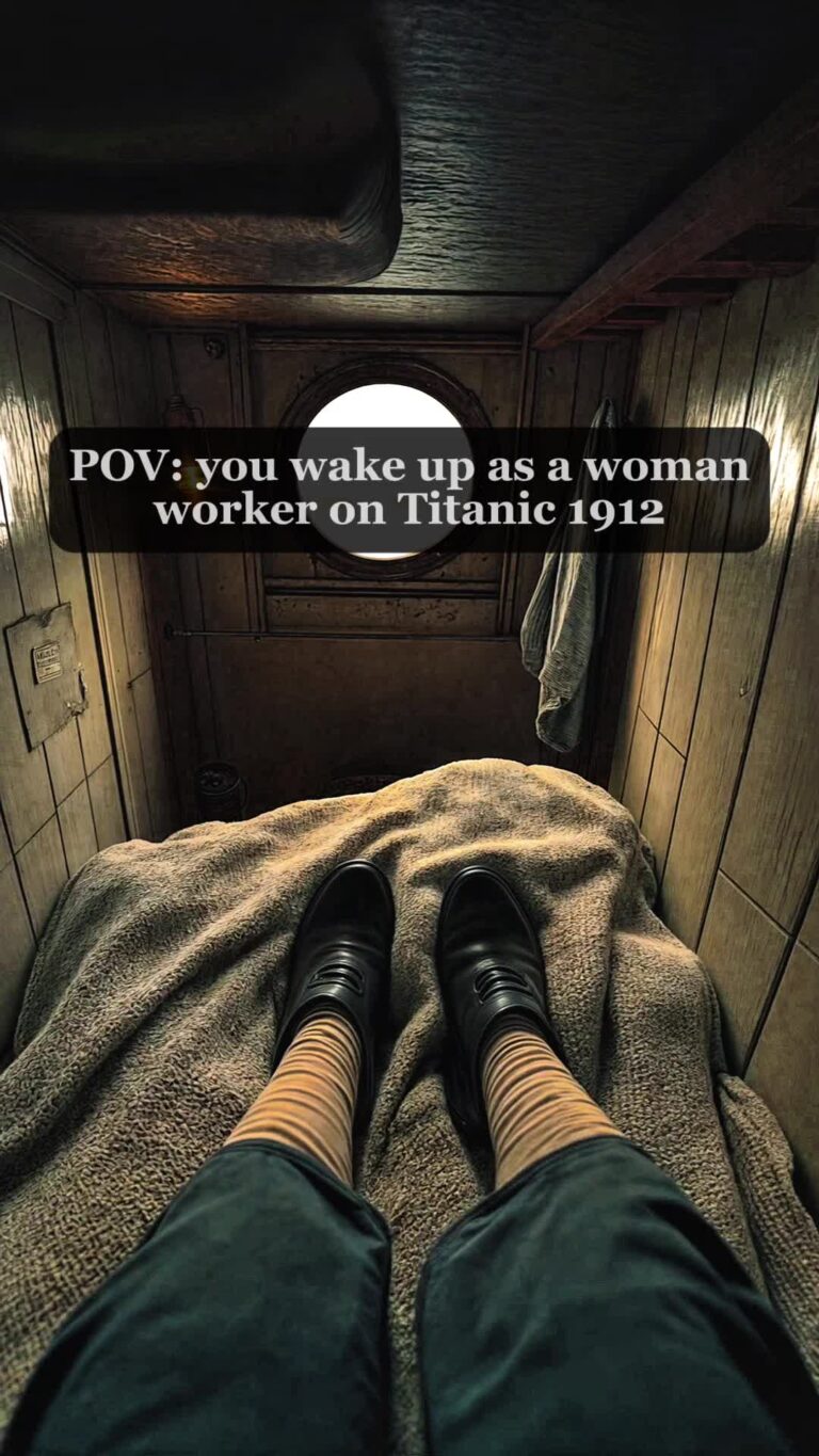 @histairy_films POV: you wake up as a woman worker on Titanic 1912 #cinematic #F…