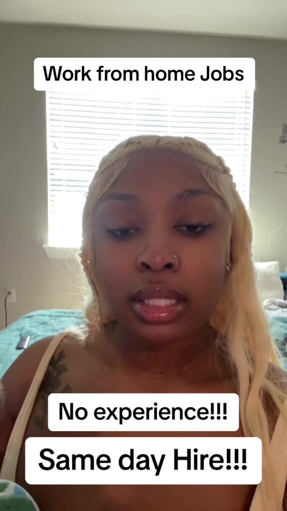 @tyydollazzzzz Do you need a wfh job but have no experience?? Links in bio runnn…