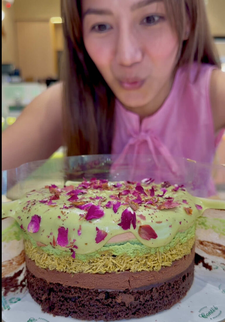 @laaainebernardo Honest Review sa Viral na PISTACHIO CAKE . . #lainebernardo #fy…