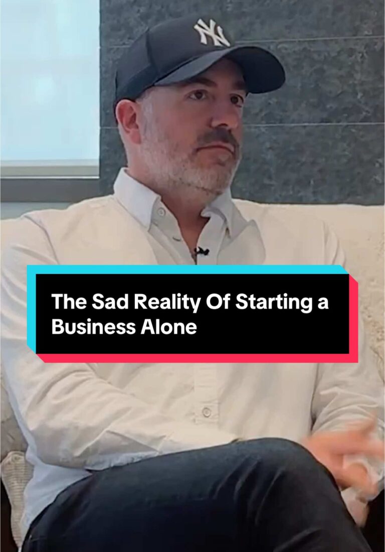 @openriskpodcast The Sad Reality Of Starting a Business Alone #startups #busines…