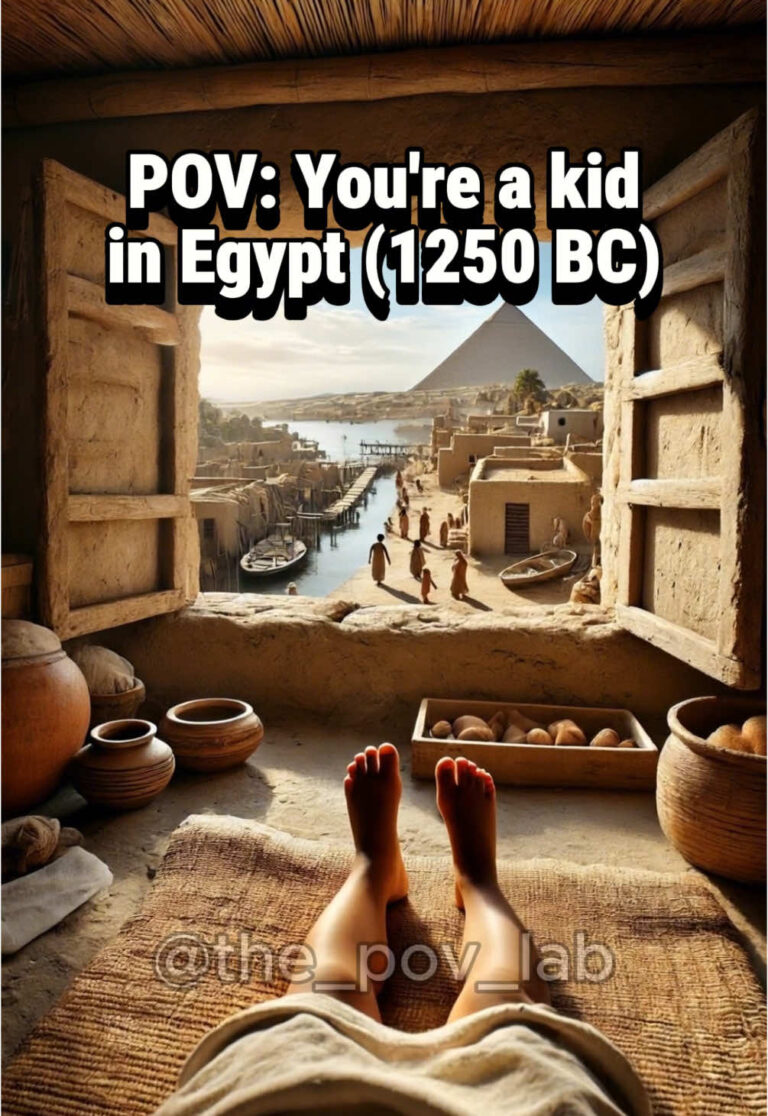 @the_pov_lab POV: You’re a kid in Egypt 1250 years before christ #ai #pov #fyp #…
