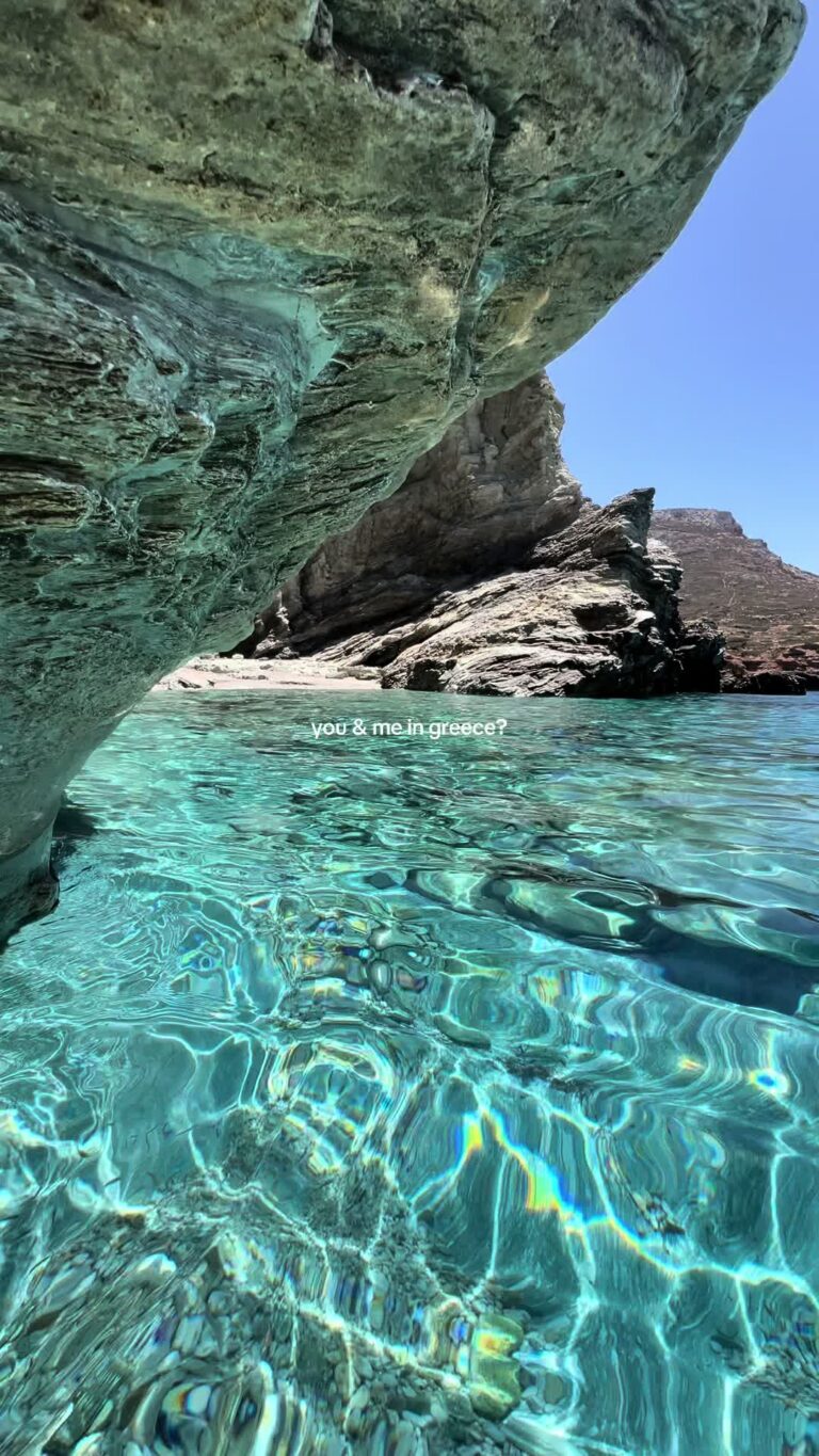 @fjenin crystal clear waters in greece #greece #summer #travel #beautifuldestina…