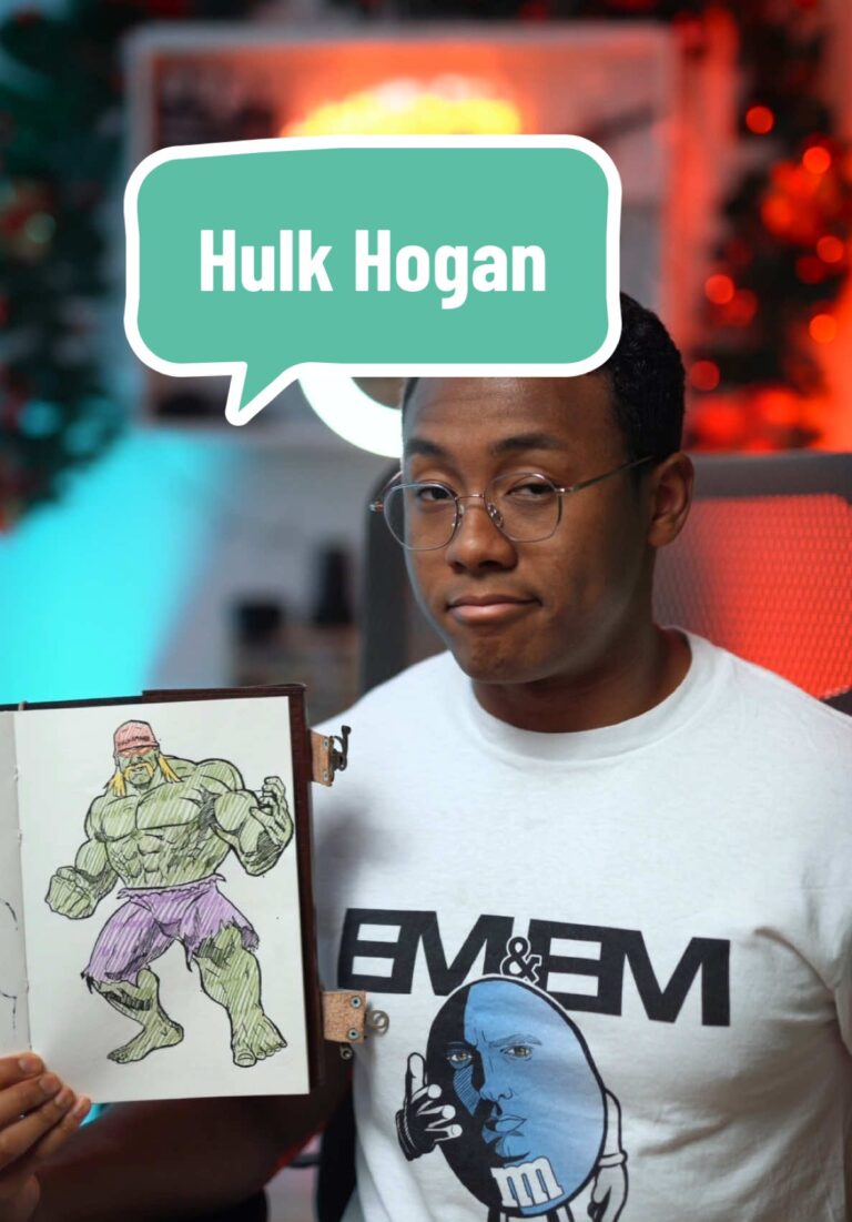 @jolly.arts Merch link in bio. #hulk #thehulk #marvel #hulkhogan #wwe #asmr #asm…