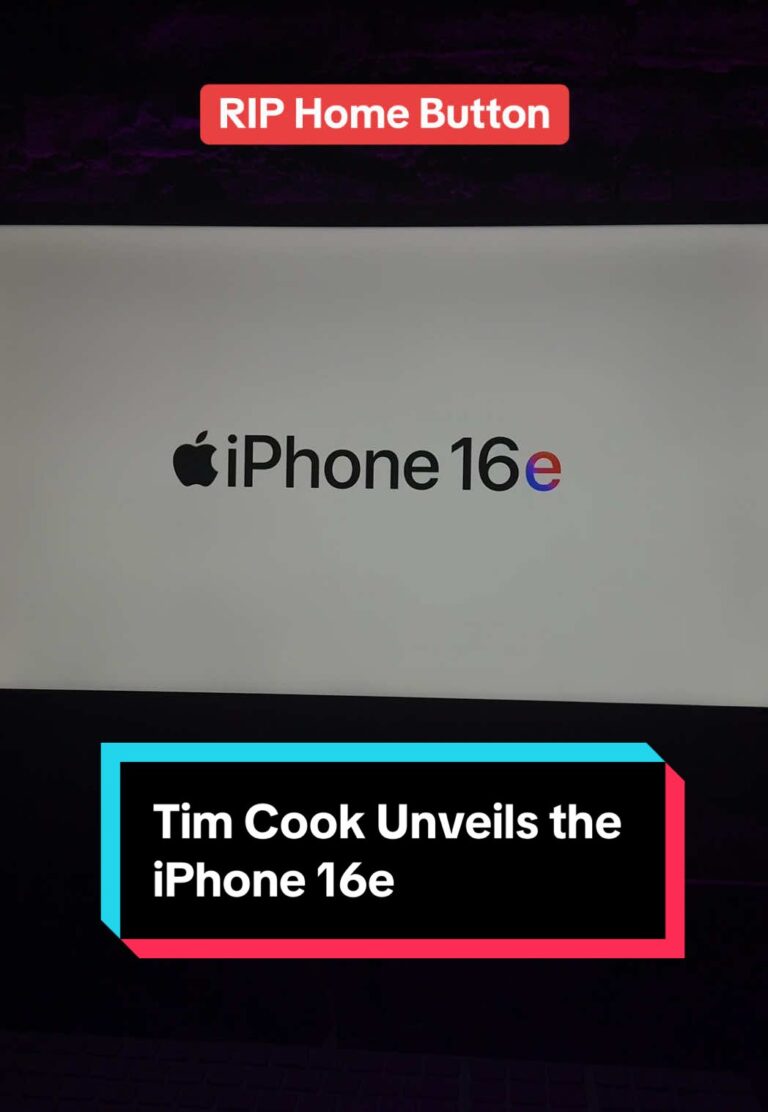 @cnetdotcom Tim Cook just announced the newest low-end iPhone, the iPhone 16e. #…