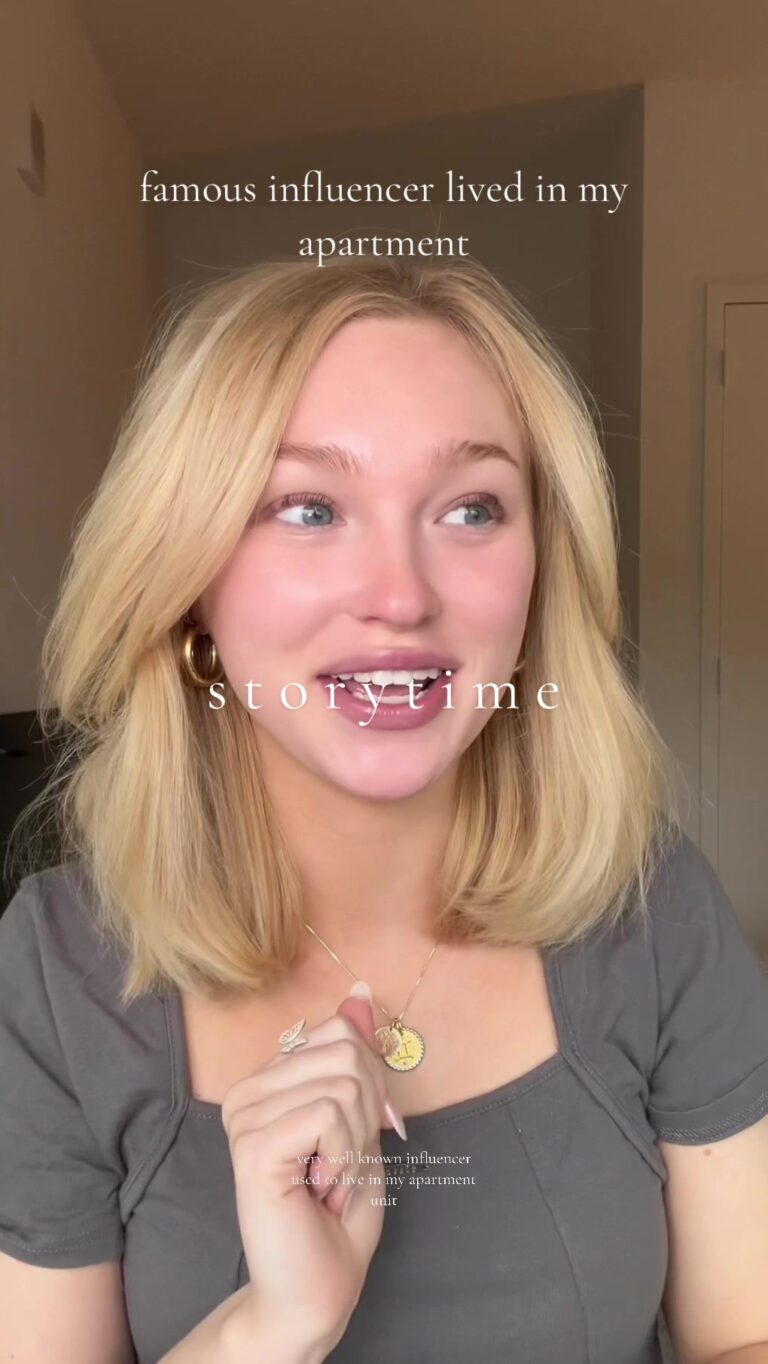 @bellewluxe so weird seeing her old tiktoks IN MY ROOM  #storytime #influencersi…
